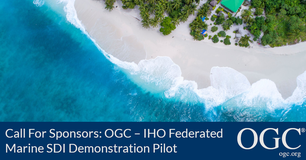 Banner
            announcing a Call For Sponsors for the OGC-IHO Federated
            Marine SDI MSDI Demonstration PIlot